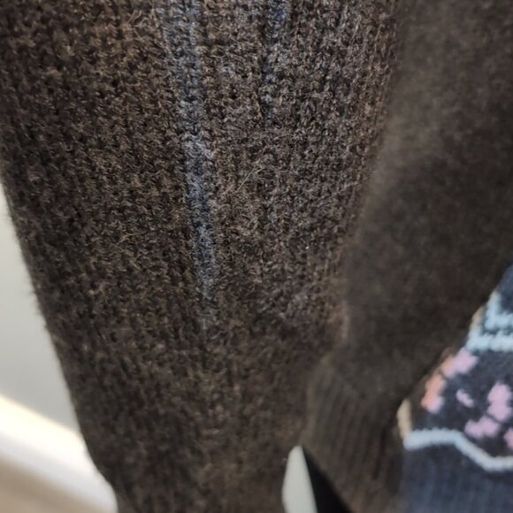 Canada Weathergear Winter Knit Sweater Nordic Christmas Reindeer Fair Isle Large - Picture 9 of 13